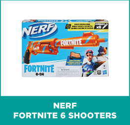Nerf Fortnite 6 shooters