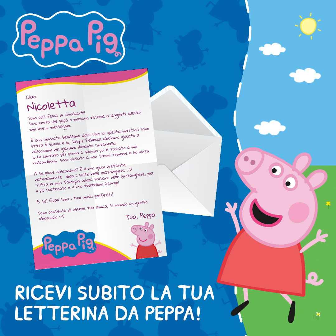 Hasbro Community Peppa Pig Letterina